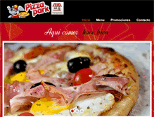 Tablet Screenshot of pizzapark.com.ar
